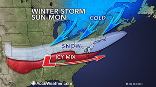 Illustration for article titled Winter Storm "Titan" Will Impact Flights Tonight & Monday